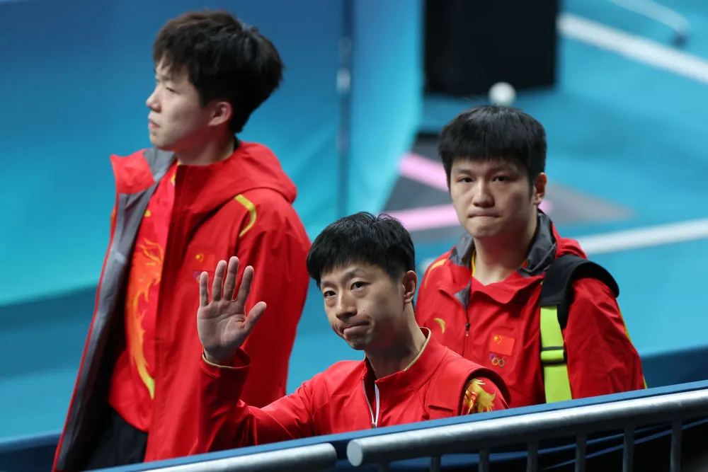 中国队险胜德国队，马龙统治全场的简单介绍